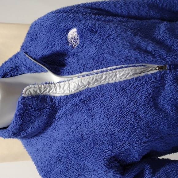 The North Face royal blue zip fleece jacket. XL - Picture 6 of 11